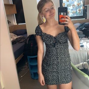 Princess Polly Mini Dress Floral Off the Shoulder